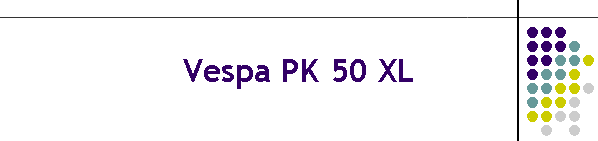 Vespa PK 50 XL